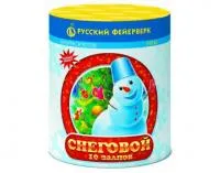 Батарея салютов Снеговой Р7212 купить от производителя Русский Фейерверк — Будённовск