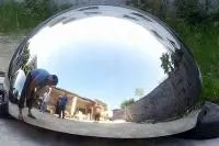 Полусфера ø 1500 нержавеющая сталь (207298) сертификат промоборудование мм.  в Будённовске