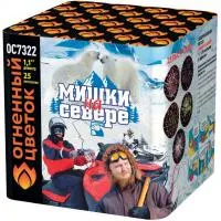 Салют Мишки на севере ОС7322 в Будённовске доставка Огненный Цветок