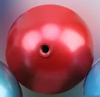 Ёлочный шар красный (518840) ∅ 500 мм. Будённовск