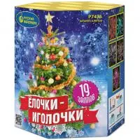 Салют Елочки-иголочки Р7475 купить от производителя Русский Фейерверк — Будённовск