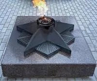 Вечный огонь фигурная подложка литье из чугуна (NSO-PiroClub) в Будённовске