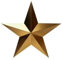 Звезда СССР накладка на стелу листовая бронза в Будённовске (518487)
