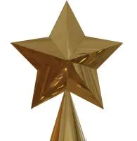 Вершина памятника в форме звезды в Будённовске (518485)