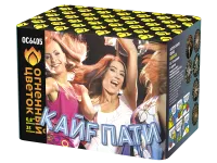 Батарея салютов Кайф-пати ОС6405 купить от производителя Огненный Цветок — Будённовск