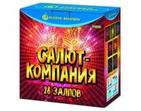 Фейерверк Салют-компания Р7318 купить от производителя Русский Фейерверк — Будённовск